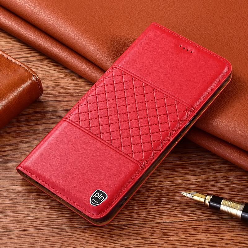 Genuine Leather Flip Protective Cover for OnePlus Ace2Pro Mobile Phone - N10/Nord Case