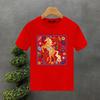 Horses and Flowers Print T Shirts For Man Funny Creative Aesthetic Tops Hip-hop Fashion Hipster Streetwear Summer Short Sleeves