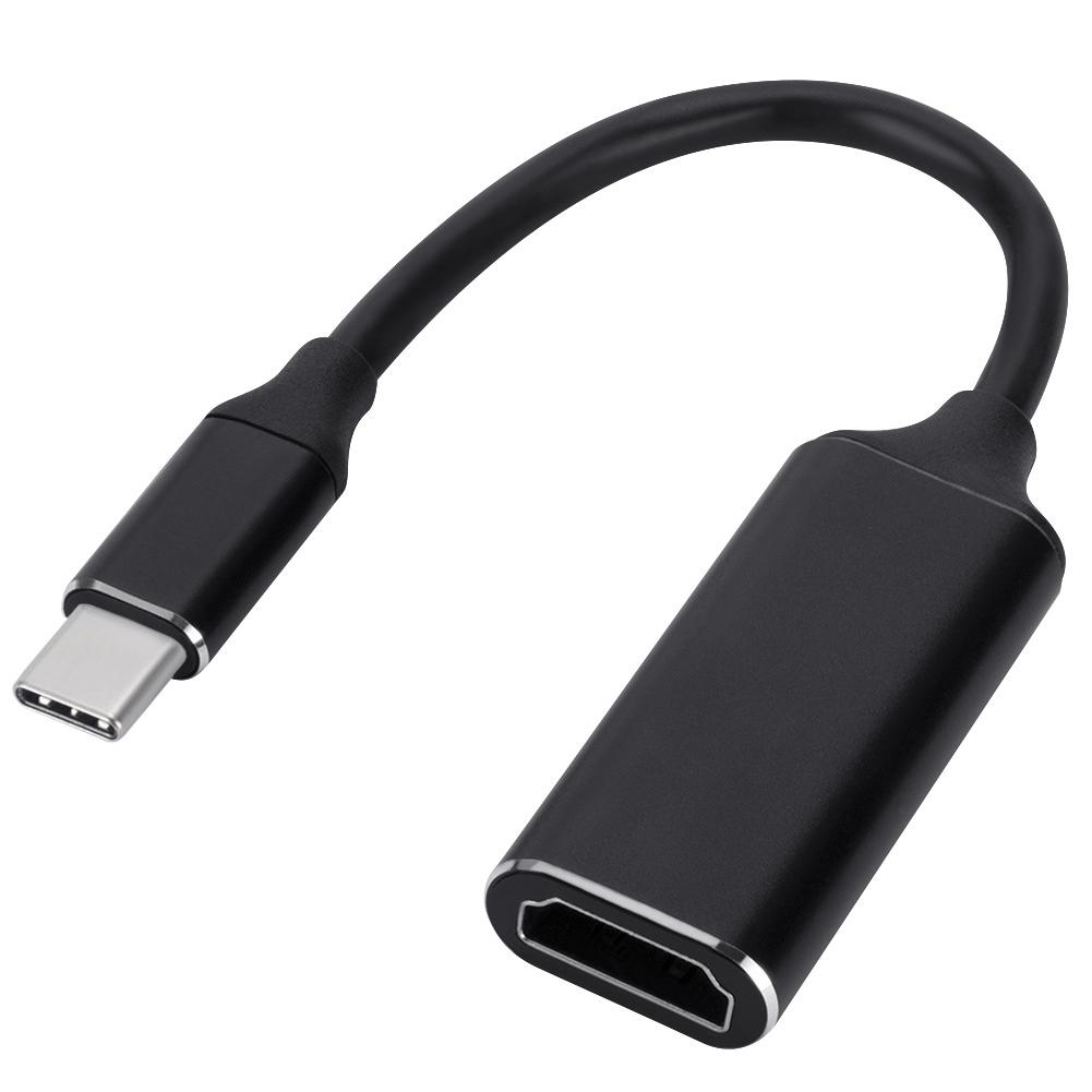 Видеокабель USB Type C, конвертер 4K USB Type C в HDMI-совместимый экранный кабель, адаптер для ноутбука A V7Y9