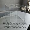 Transparent Acrylic Lucky Draw Box Clear Acrylic Voting Box Gift Card Box Acrylic Display Box