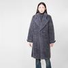 Sweet Basil Women's Double-Breasted Wool Coat