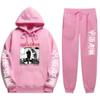 2021 Jujutsu Kaisen Anime Hoodie and Pants Sets Men Women Winter Fashion 2 Piece Set Tracksuit and Sweatpants Jujutsu Kaisen Sui X0909