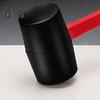 Rubber Mallet Hammer with Non-slip Handle Wear Resistant Shock Absorbing Widely Used Woodworking Camping Hammer