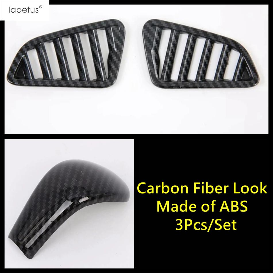 Dashboard Air AC Outlet Vent / Gear Shift Head Cover Trim For Nissan Navara NP300 / Terra 2017 - ABS Accessories Interior