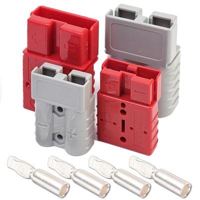 Для Anderson Plug Connector 50A 120A High Current 2 Pin Forklift Battery Charger Plug Разъемы для зарядки аккумулятора
