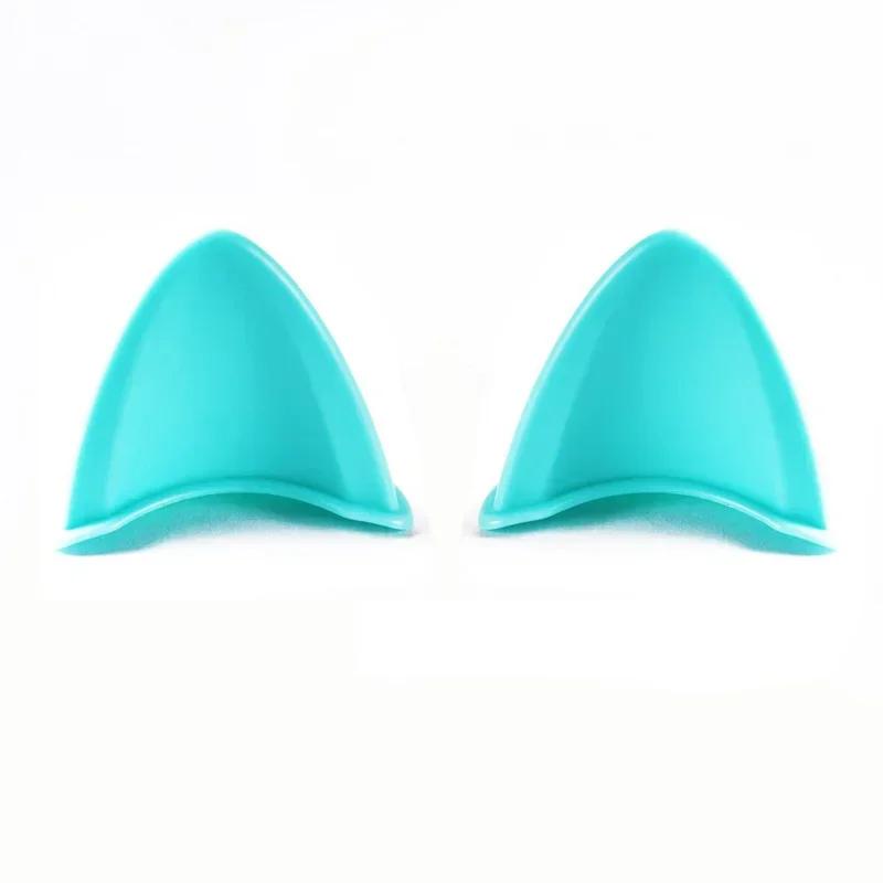 Cute 3D Cat Ears Helmet Decoration Universal Motorcycle Electric Car Helmet Styling Stickers Cycling Helmet Decor Accessories