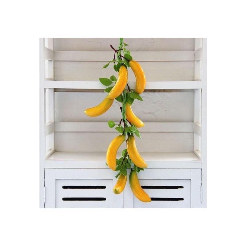 Fruit And Vegetable Decorative String Set For Restaurant Wall Decor With Colorful Artificial Veggies And Fruits