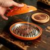 Simple Aromatherapy Burner Orange Shape Incense Box Mosquito Coil Tray  Indoor Use