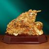 Golden Toad Lucky Treasure Three-legged Toad Office Living Room Decoration Opening Gift