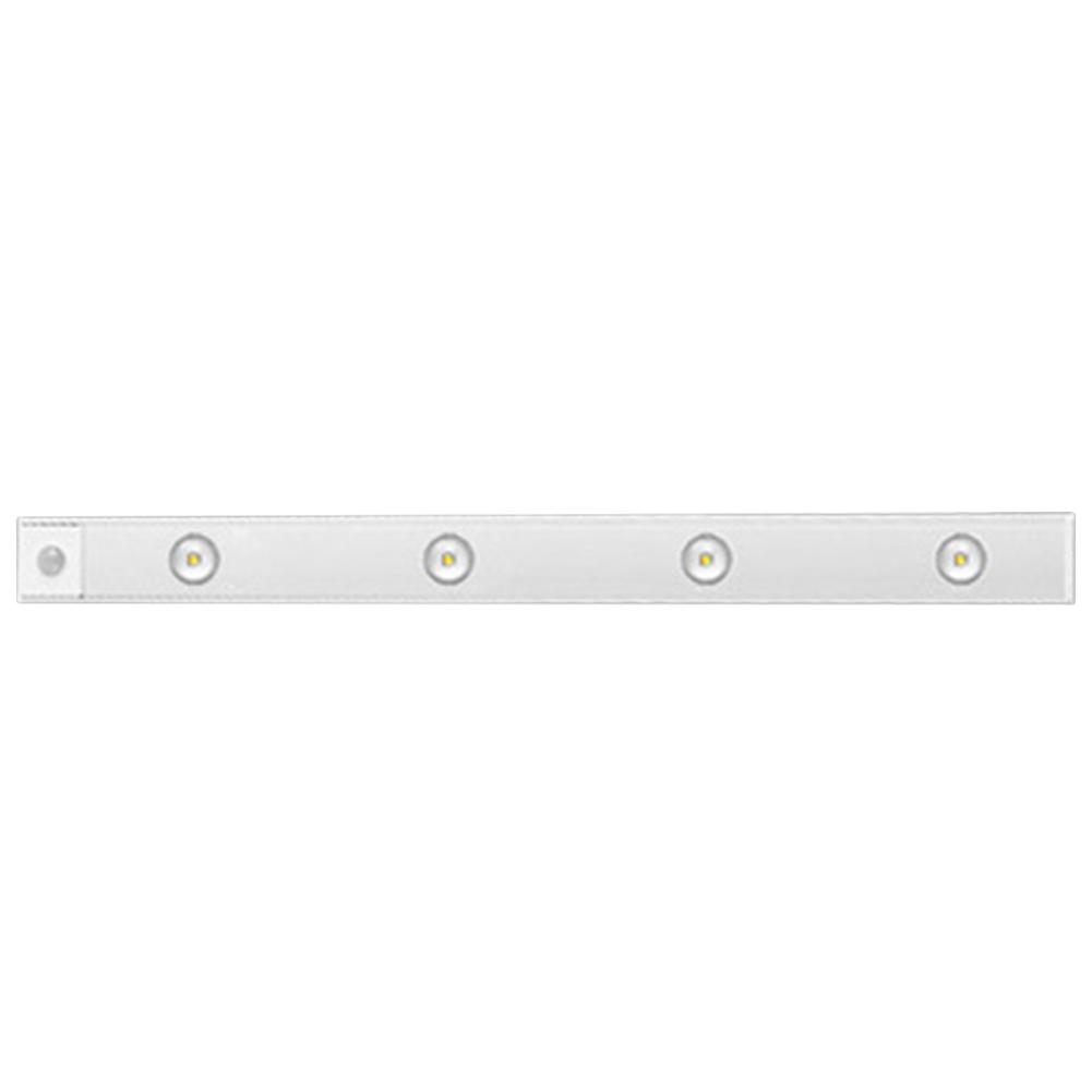 Under Cabinet Light Rechargeable Closet Light 4 Lamp Beads Wireless Under Counter Light Dimming Hill Light for Stairway Corridor