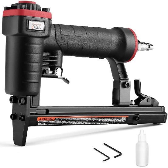 HT5014SP Pneumatic 20 Gauge Stapler, T50 Upholstery Stapler, 1/4-Inch to 9/16-Inch