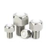 1pc Stainless Steel/POM Main Ball Conveyor Rollers Threaded Ball Rotated Freely Ball Transfer Units Hexagon Cap Ball Plunger
