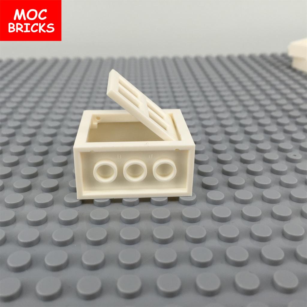 MOC Кубики Городской Дом Окно 1x2x3 1x2x2 30044 60607 Образовательные Собранные Строительные Блоки Модель Архитектура Детские Игрушки
