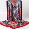 Spring/Summer New Women'S Silk Scarf 90 * 90cm Simulated Silk Twill Square Scarf Fashion Printed Large Square Scarf Professional Scarf