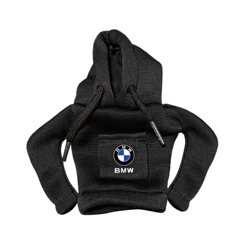 1pc Hoodie Handle Creative Car gear lever hoodie Shift Lever Cover Funny For BMW M E70 F32 X6 Auto Interior Accessories Styling