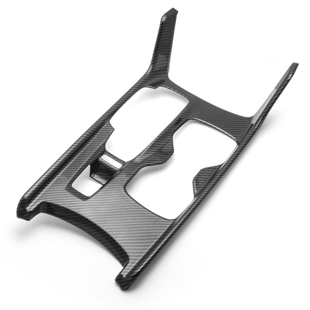 Центральная консоль из углеродного волокна, панель коробки передач, крышка прикуривателя, отделка для Honda Accord