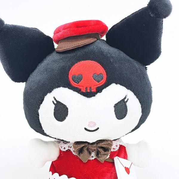 Sanrio Kuromi Lovely Love Letter Plush (S) Sanrio