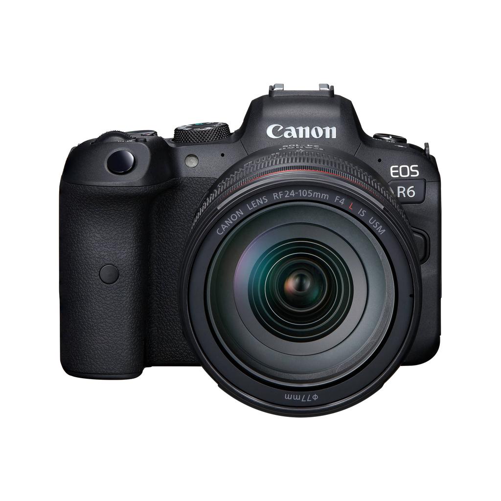 Canon Полнокадровая беззеркальная камера EOS R6 + зум-объектив RF 24-105mm f/4 L IS USM