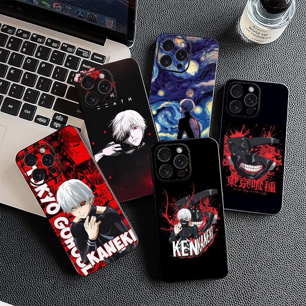 Защитный чехол для Xiaomi Redmi Note 12 11 10 A3 Pro 10A 10C 12C Note12 5G 4G Корпус Чехол для телефона Токийский гуль Мультяшный Кен Канеки