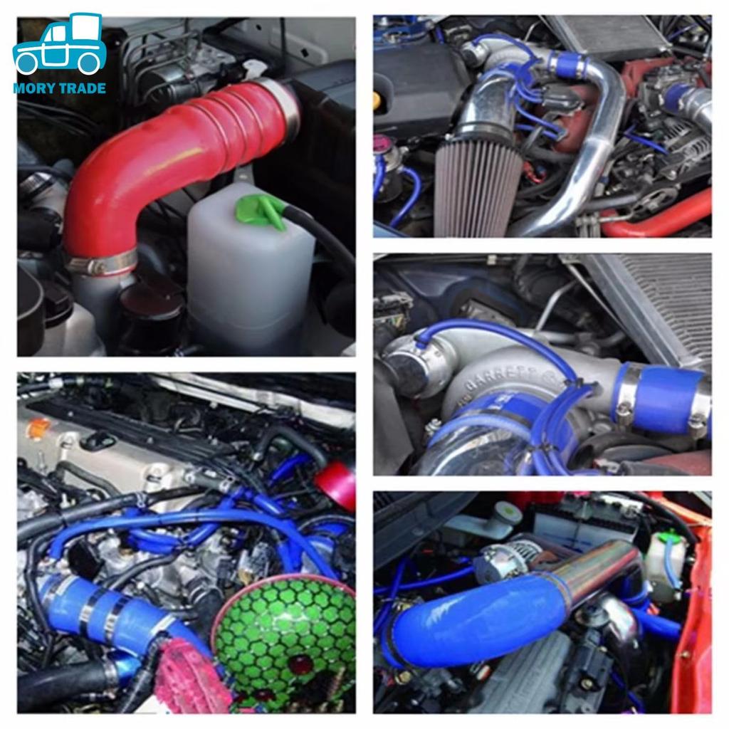 Morytrade Radiator Hose Elbow 90 Degree Stainless Steel Band Old Car Motorcycle Farm Equipment