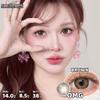 Eyeshare ОМГ Натуральные Контактные Линзы Коричнево-Серые Мягкие Контактные Линзы Без Диоптрий Можно Использовать Один Год Оплата при Получении