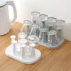 Plastic Cups Drying Rack Detachable Water Cup Holder Cups Display Holder Drain Cup Holder  Desktop