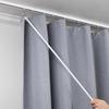 62KD 1Set Vertical Blind Wand Replacement with Hook 60CM 23.6in White Plastic Window Blinds Rod for Easy Control