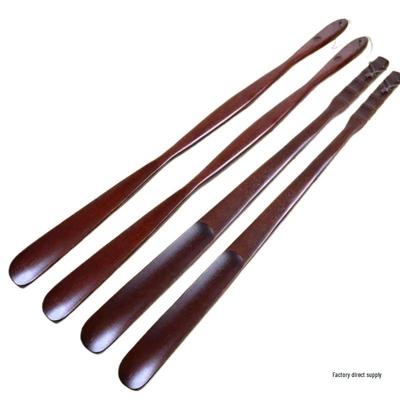 Рожок для обуви из массива дерева с длинной ручкой для легкого надевания обуви (Беременные женщины и пожилые люди)