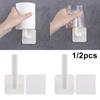 Hole-Free Wall-Mounted Self-adhesive Toilet Paper Holder Storage Racks Tissue Hanger Pot Lid Holder
