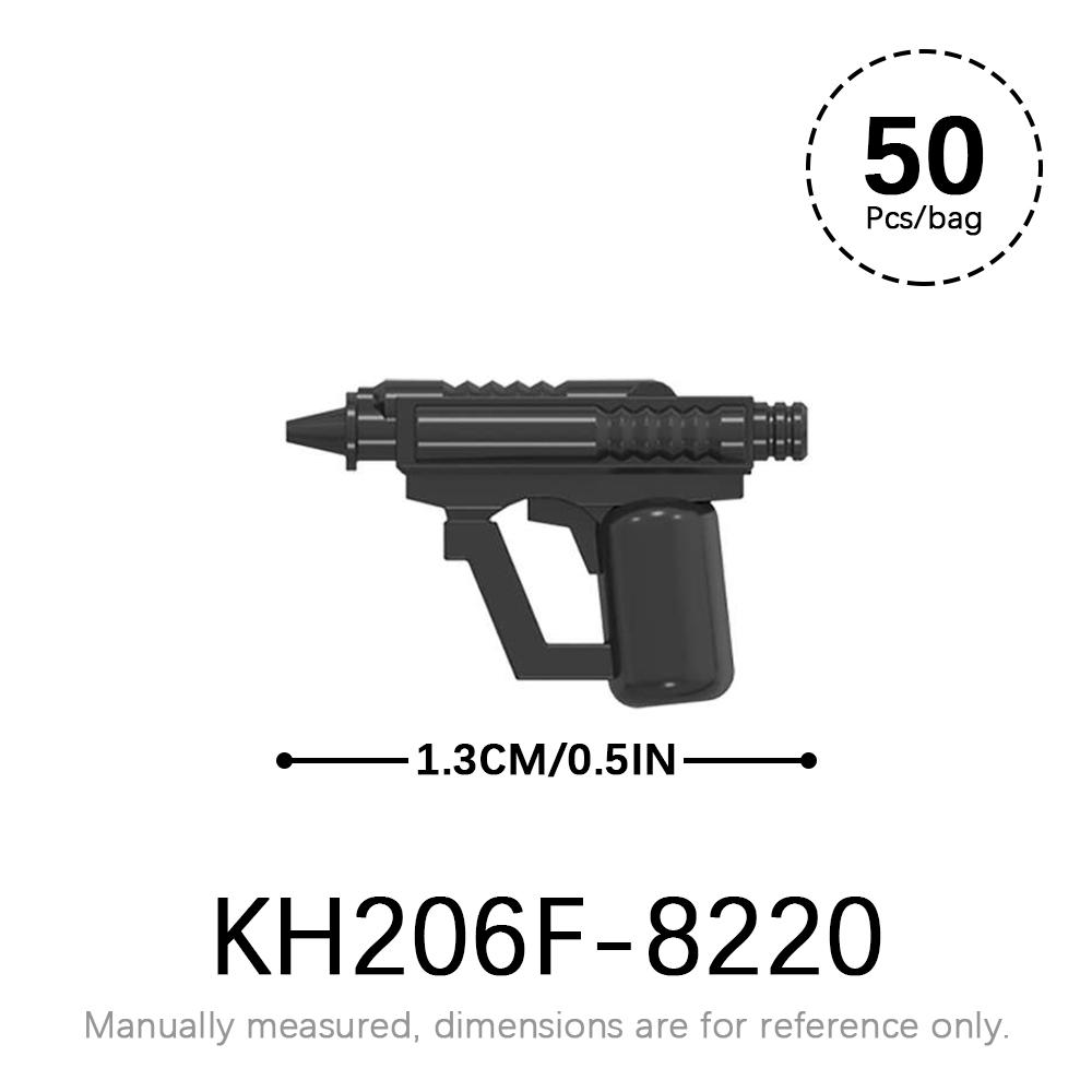 50 шт./лот Набор военного оружия SWAT WW2 Детали для фигурок MOC Кирпичики Звездные войны WW2 Корпус Оружейные аксессуары Строительные блоки Детские игрушки