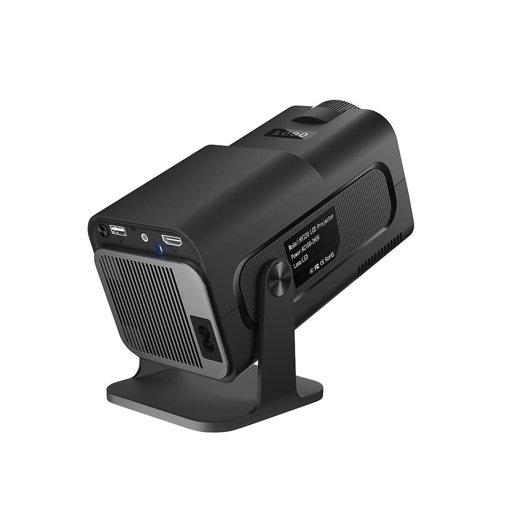 4K Android 11 проектор Native 1080P 390ANSI HY320 Dual Wifi6 BT5.0 1920*1080P портативный кинотеатр Projetor