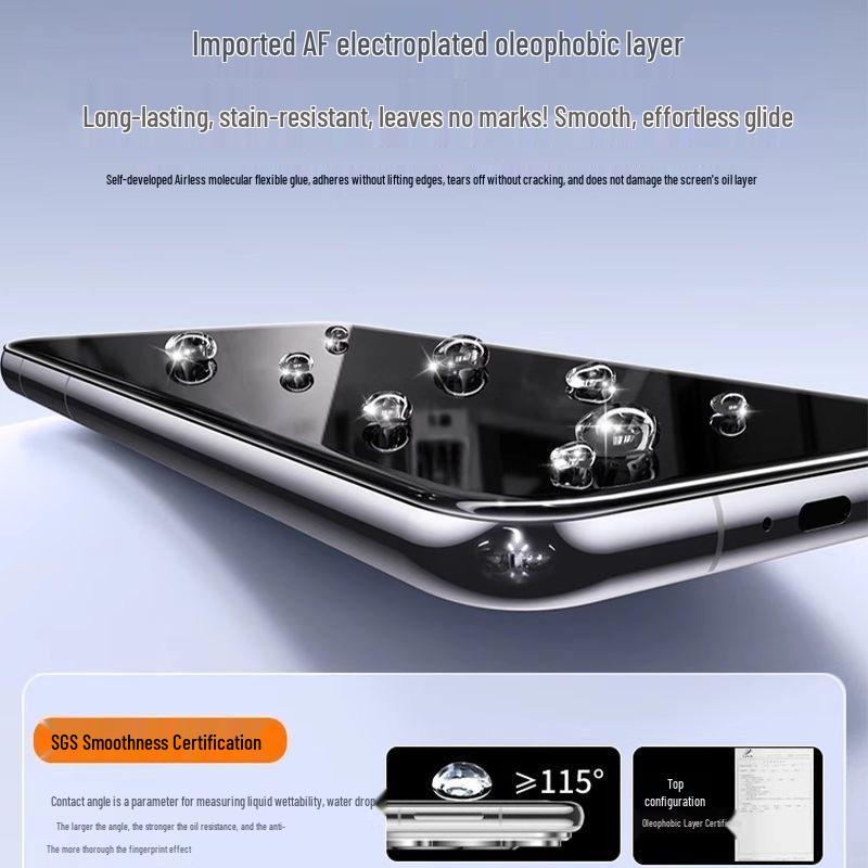 Защитное стекло 3D для экрана Honor Magic8 Pro с мгновенным нанесением