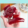 Trendy Spring 2024 Rose Hair Claw Clip In Multiple Sizes Perfect For Unique Hair Styles
