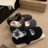 2025 Spring Autumn Warm Women Mary Jane Shoes Shallow Shoes Concise Outdoor Soft Sole Flats Shoes