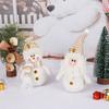 Christmas Atmosphere Old Snowman Dolls Christmas Decorative Christmas Dwarf Toys Hanging Pendant
