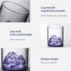 Стеклянные чашки для виски в японском стиле 3D Mountain Wine Glass Beer Juice Void Mug Bottle Drinkware Fuji Artwork Glacier Vintage Gift