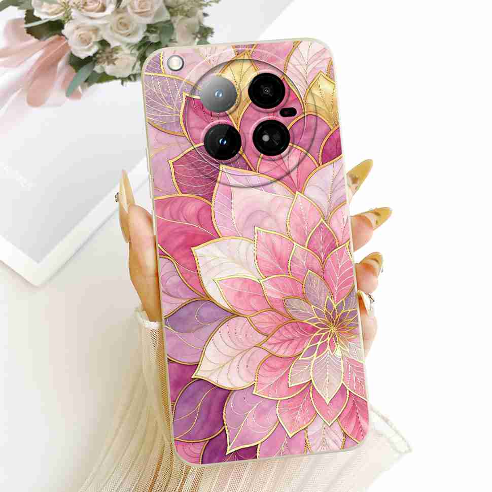 For Infinix Zero 40 4G X6860 Case Luxury Bow Painting Soft Silicone Back Cover For Infinix Zero40 ZERO 40 4G Phone Cases Bumper