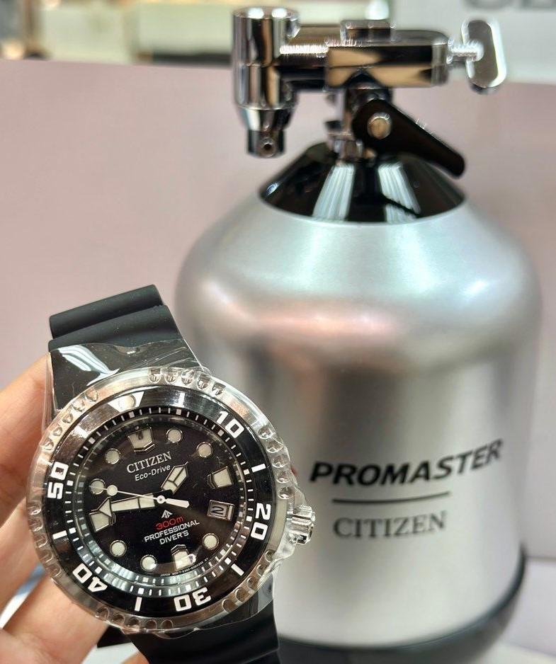 Citizen Мужские часы Promaster Marine Eco-Drive 300M с сапфировым стеклом BN1024-01E