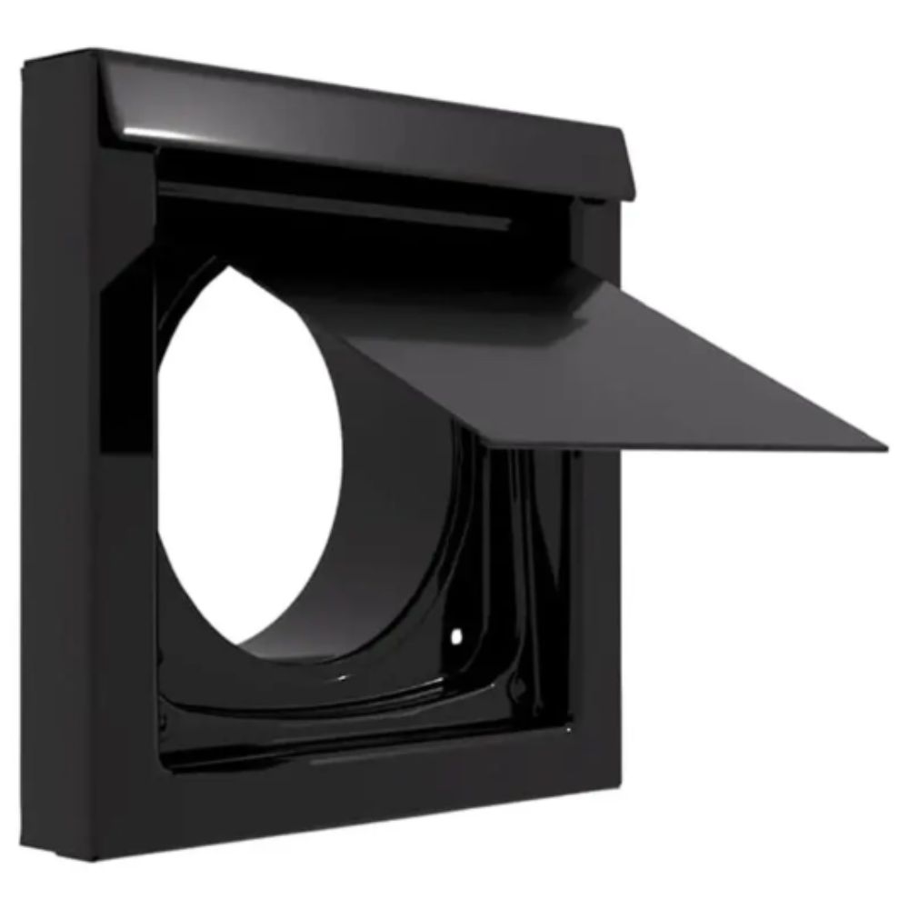 Вентиляционное устройство размером 4 дюйма Металлический материал Наружная вентиляционная решетка Вентиляция сушилки