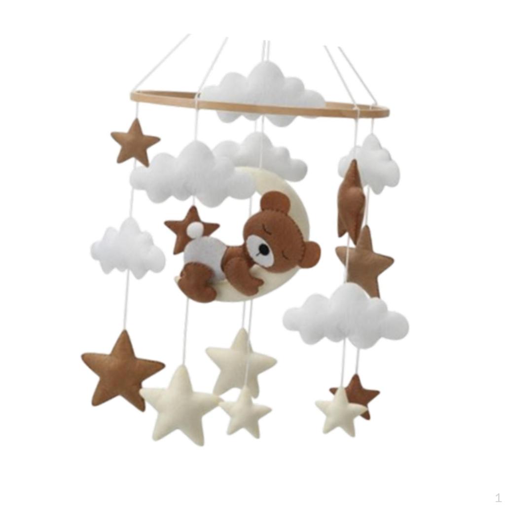 Baby Bed Mobile Cradle, Bell, Bedroom Decor, Nursery Hanging Toy