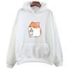Hamster Anime Harajuku Hoodie Hooded Printed Kpop Tops Sweatshirts Cartoon Cute Winter Clothes Hoodies for Women/men