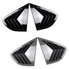 Для BMW X4 F26 2014 2015 2016 2017 2018 Задние боковые жалюзи на окна Воздухозаборник Кожухи Декоративная отделка Шторки Автоаксессуары