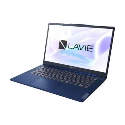 Nec LAVIE N14 Тонкий темно-синий Windows 11 AMD Ryzen 16 ГБ 256 ГБ Ноутбук, [14,0-дюймовый, Домашний, 5, ОЗУ, SSD, Office] PC-N1455HAL