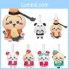 Chiikawa Usagi Little Bear China Hotel Series Cute Animal Plush Pendant Keyring