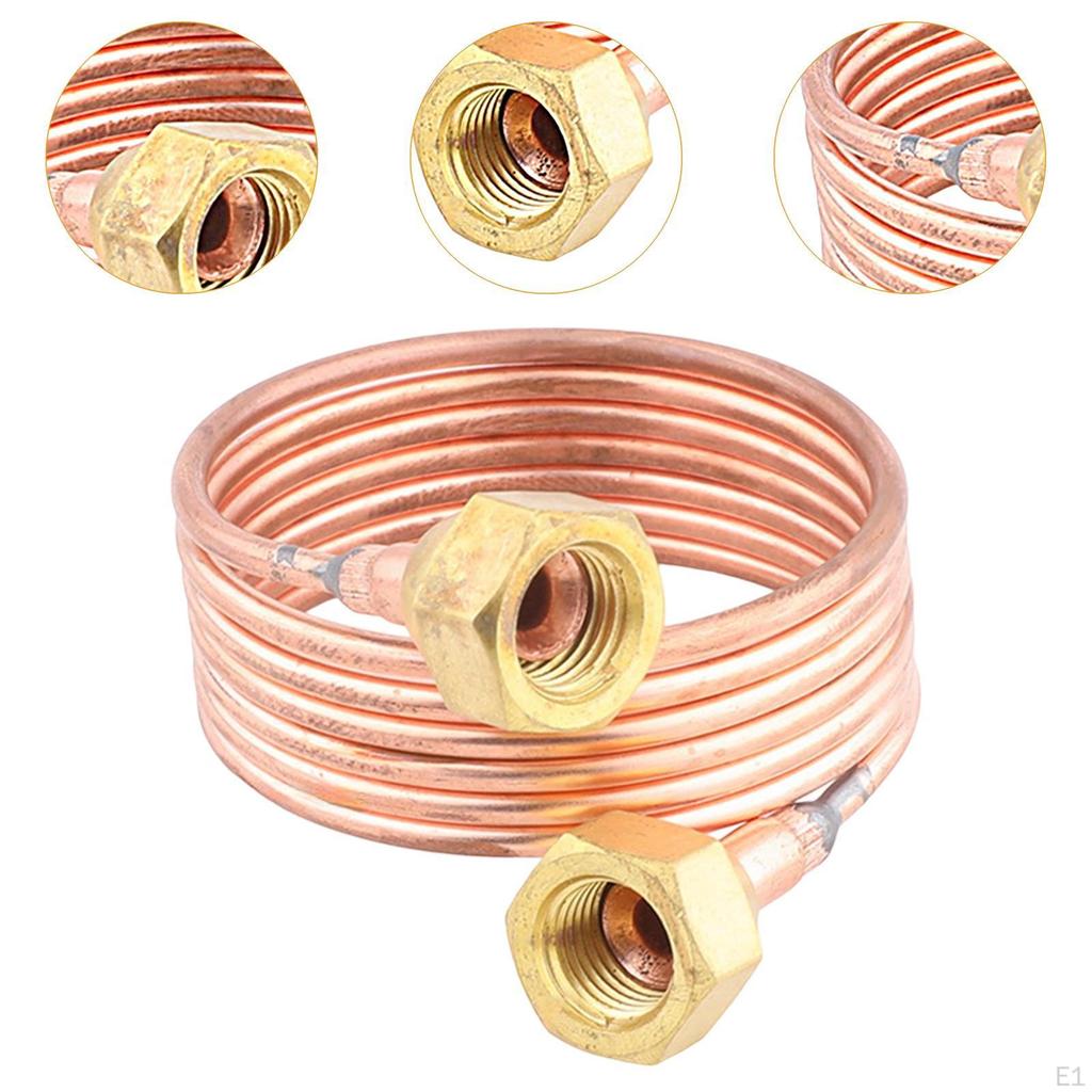 Трубка для кондиционера холодильника Медная капиллярная Сделай сам Компактные змеевиковые трубки для