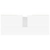 Bathroom Cabinet White 80 x 33 x 60 cm Engineered Wood