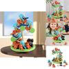 Wooden Bird Stacking Balance Tree Toy Puzzles For Kids Educational Family Play