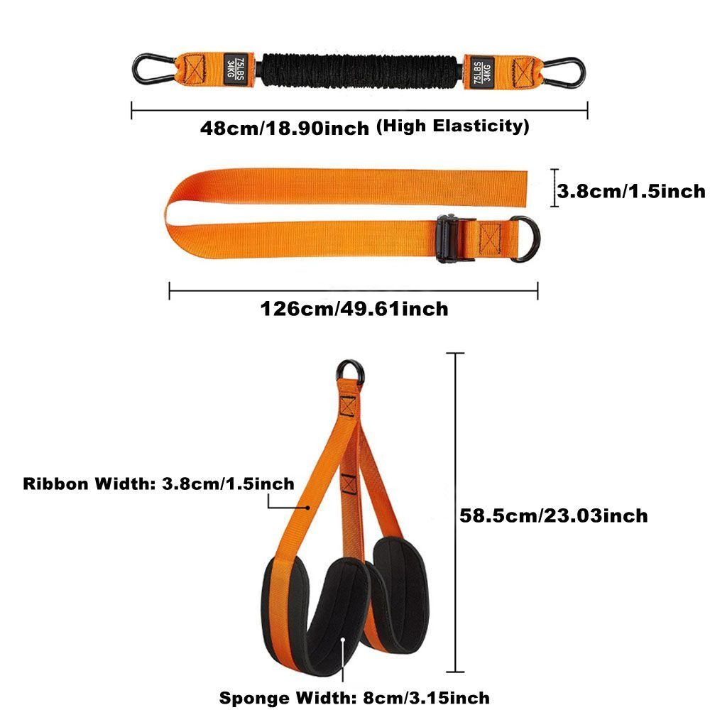 Fitness Equipments Pull Up Workout Band Heavy Duty Pull Up Helper Band Set  for Pull Up Assist