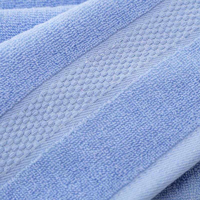 Полотенце из чистого хлопка Однотонное сломанное лезвие Взрослое полотенце для лица Не допускает выпадения волос Преимущества компании