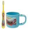 Skater Toothbrush Set with Stand and Tomica for Kindergarteners Years KTB5 Cup, 19, 180ml, 14.5cm, 3-5 Old,